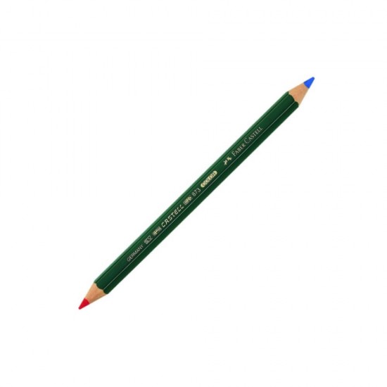 Faber Castell μολύβι JUMBO CASTELL με διπλή μύτη 873 κόκκινη-μπλε 117500