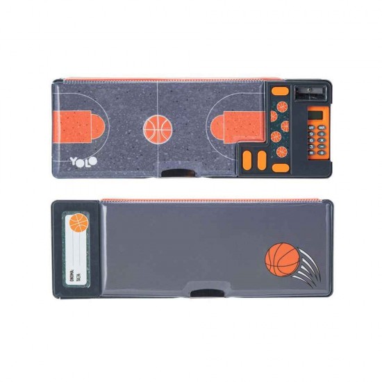 Yolo Retro Κασετίνα Με Κομπιουτεράκι Basketball Pro 10134