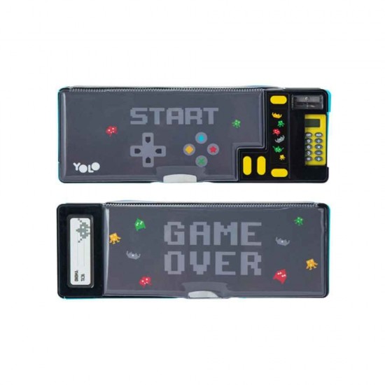 Yolo Retro Κασετίνα Με Κομπιουτεράκι Black Gaming 10135