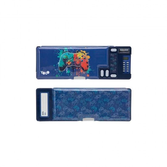 Yolo Κασετίνα Retro Blue Gaming Console 10139