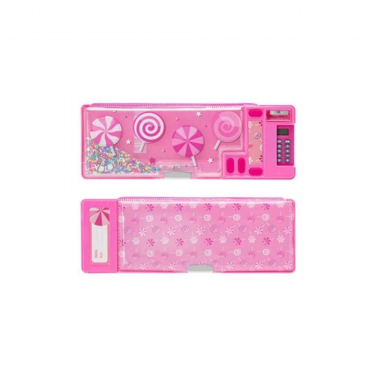 Yolo Κασετίνα Retro Pink Candy 10142
