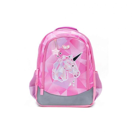 Yolo Τσάντα Πλάτης Δημοτικού Smart Bag Unicorn 11140