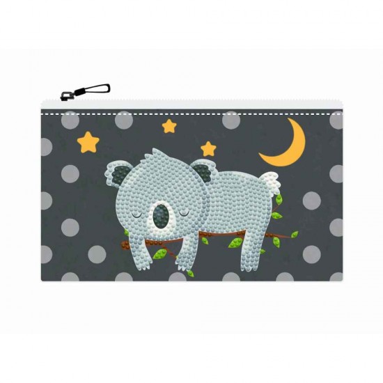 Diamond Dotz Dotzies Sleepy Time Koala Diamond Painting Θήκη με Φερμουάρ 241.926176