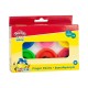 Gim Play-Doh Σετ Δακτυλομπογιές 40ml 6τμχ 320-40002