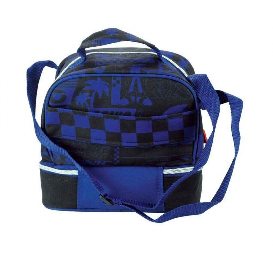 Gim Sonic Classic Σχολική Ισοθερμική Θήκη Φαγητού 5lt Μπλε 20x15x21cm 334-89220