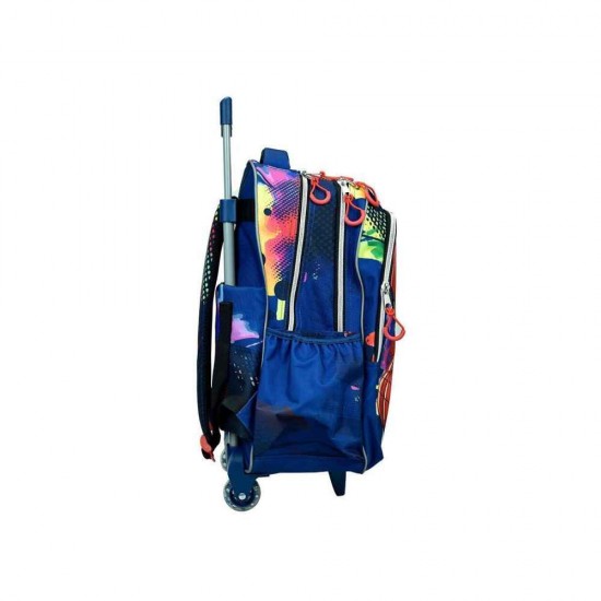 Gim Τσάντα Τρόλεϊ Δημοτικού Spiderman Silver Eyes 337-06074
