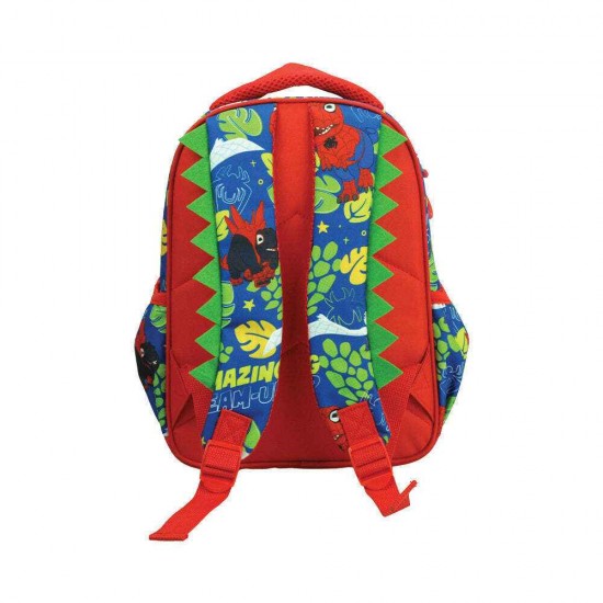 Τσάντα Πλάτης Νηπίου Gim Spidey Dino 2 Θέσεις 337-08054
