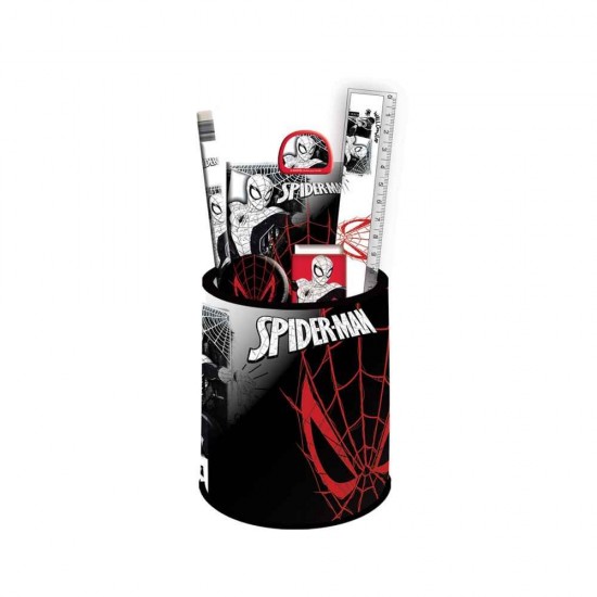 Σετ Δώρου Μολυβοθήκη Spiderman World Webs 337-08884