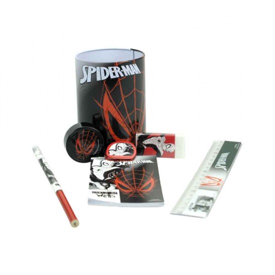 Σετ Δώρου Μολυβοθήκη Spiderman World Webs 337-08884