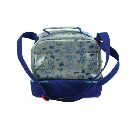 Gim Spidey Friends Σχολική Ισοθερμική Θήκη Φαγητού 15lt Πολύχρωμη 20x15x21cm 337-12220