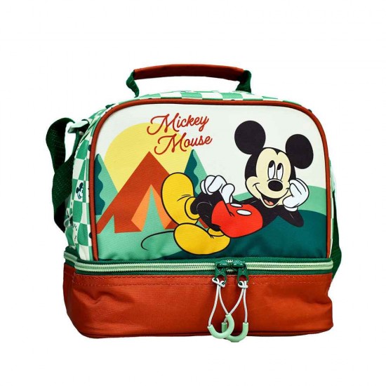 Gim Ισοθερμικό Τσαντάκι Φαγητού Οβάλ Mickey Nature 340-88220