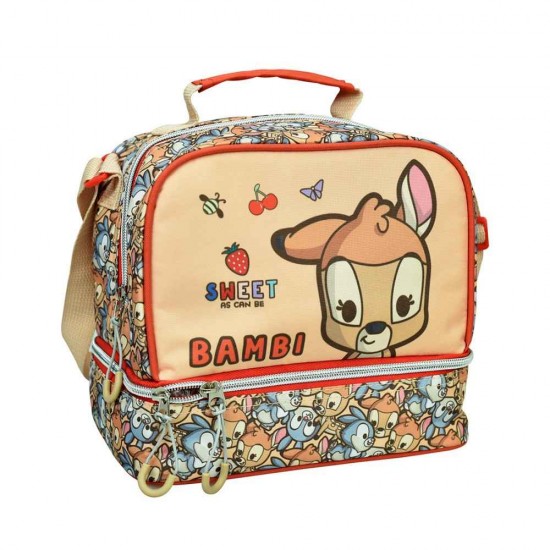 Gim Ισοθερμικό Τσαντάκι Φαγητού Οβάλ Animals Bambi 341-22220