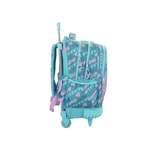 Gim Stitch Σχολική Τσάντα Τρόλεϊ Δημοτικού Stitch Brush It Out 27lt 20 x 18 x 35εκ 342-03078
