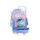 Gim Stitch Stitch Σχολική Τσάντα Τρόλεϊ Δημοτικού με Θήκη για Παγούρι Πολύχρωμη 27lt 20 x 20 x 35εκ 2026 342-04079