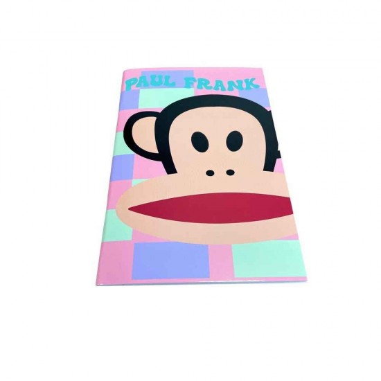 Τετράδιο Καρφίτσα Paul Frank 1995 Logo Girl 17x25cm 346-86400