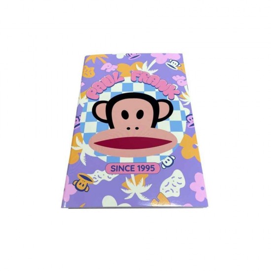 Τετράδιο Καρφίτσα Paul Frank 1995 Logo Girl 17x25cm 346-86400