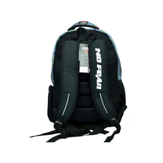 Back Me Up No Fear Longboard Σχολική Τσάντα Πλάτης Δημοτικού 30lt 348-27031