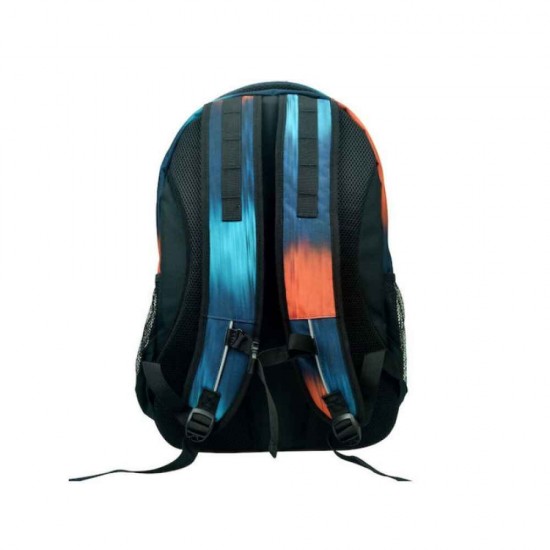 Back Me Up Σακίδιο Πλάτης Γυμνασίου Λυκείου Οβάλ No Fear Blue Gradient 348-37031
