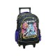 Gim Monster High Boo Σχολική Τσάντα Τρόλεϊ Δημοτικού Μαύρη 2021 350-01074