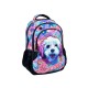 Back Me Up Τσάντα Πλάτης Δημοτικού Οβάλ Love Dog 357-16031