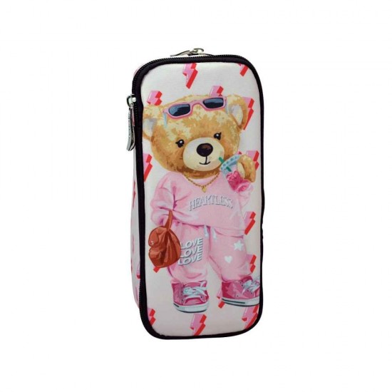 Back Me Up Κασετίνα Βαρελάκι Bear 357-24141