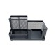 Metron Σετ Γραφείου Μεταλλικό 3 Θέσεων 18.6x9.5x10.2cm Μαύρο 471.093049