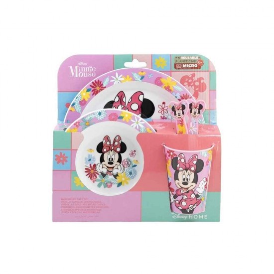 Stor Σετ φαγητού Πλαστικό 5τμχ Micro Minnie Mouse 530-74450