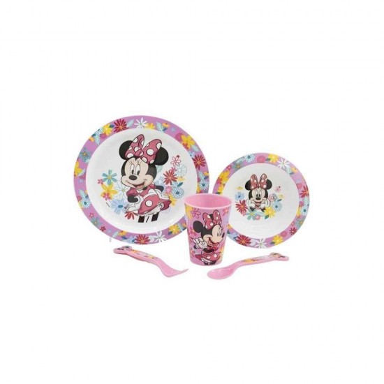 Stor Σετ φαγητού Πλαστικό 5τμχ Micro Minnie Mouse 530-74450