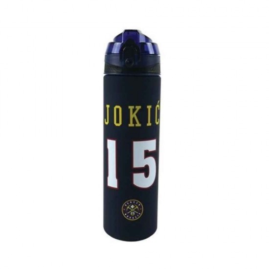 Back Me Up Παιδικό Παγούρι NBA Jokic Πλαστικό με Καλαμάκι 700ml 558-43214