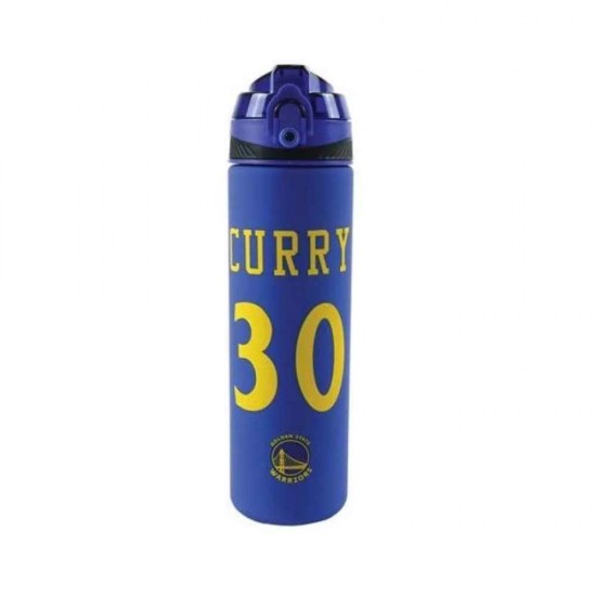 Back Me Up Παιδικό Παγούρι NBA Curry Πλαστικό με Καλαμάκι 700ml 558-48214
