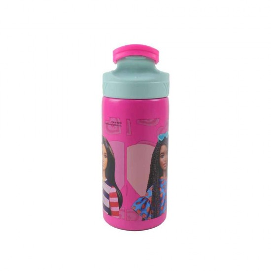 Gim Παγούρι Ανοξείδωτο με Καλαμάκι Barbie 500ml 571-20245