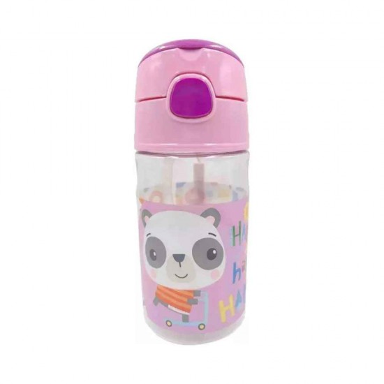 Gim Παιδικό Παγούρι Πλαστικό με Καλαμάκι Fisher Price Panda 350ml 571-68204