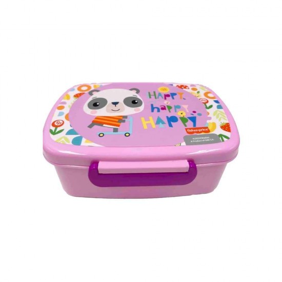 Gim Πλαστικό Παιδικό Δοχείο Φαγητού Panda Fisher Price 571-68265