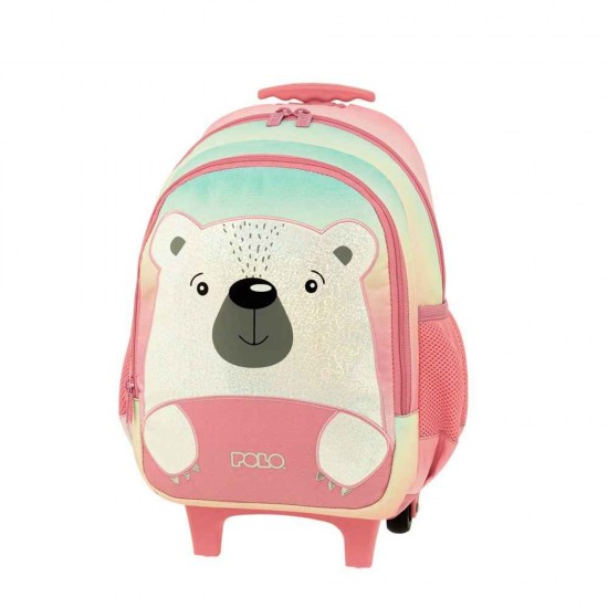 Polo Σακίδιο Trolley Νηπιαγωγείου Frenzi Bear 2024 901051-8299