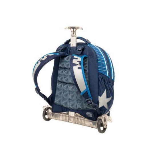 Polo Trolley Reel Σχολική Τσάντα Τρόλεϊ Δημοτικού Race Car 25lt 30 x 20 x 43εκ 2025 901054-8347