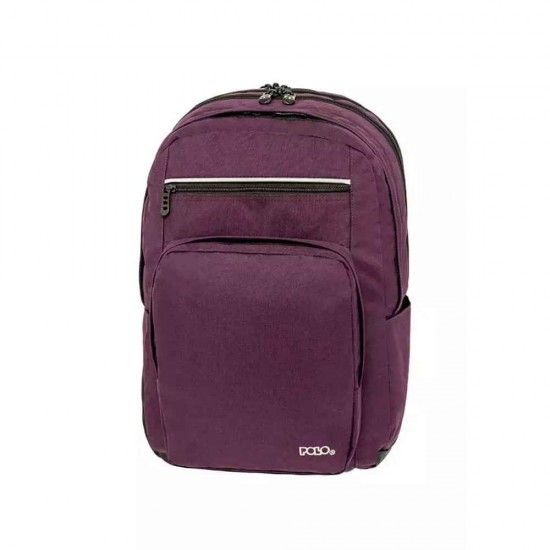 Polo Slit Σχολική Τσάντα Πλάτης Δημοτικού Μωβ 30lt 2025 901066-4800