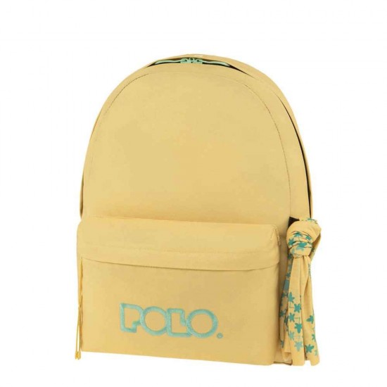 Polo Original Scarf Σχολική Τσάντα Πλάτης σε Ochre Yellow Χρώμα 2024 901135-7059