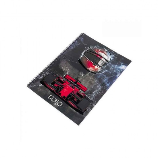 Polo Τετράδιο 2 Θεμάτων B5 Spiral Design Formula 17x25 919001-8356