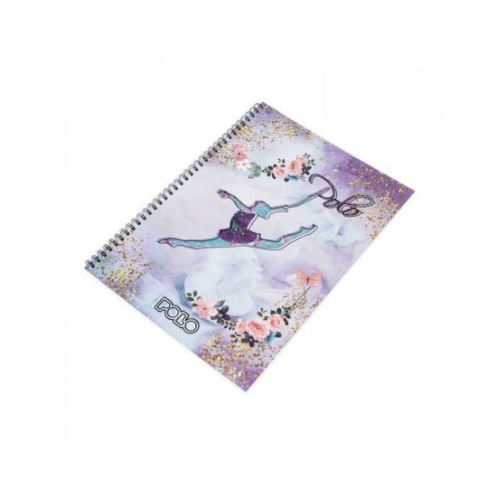 Polo Τετράδιο 2 Θεμάτων B5 Spiral Design Ballerin Ii 17x25 919001-8361