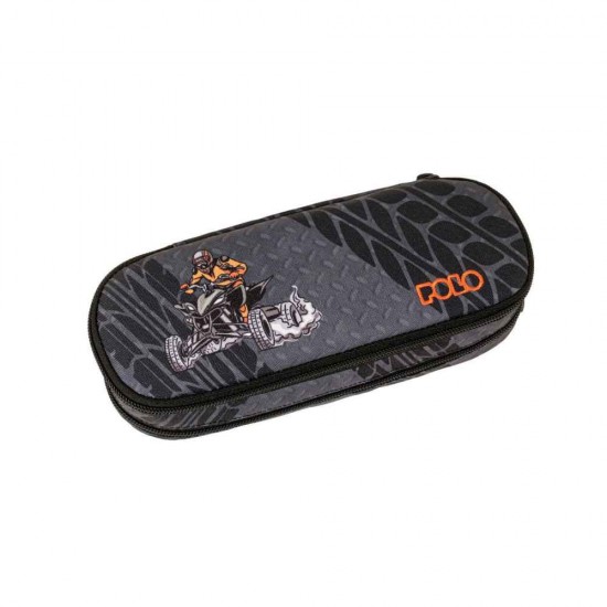 Polo Fusion Κασετίνα Διπλή Υφασμάτινη Μαύρη 937077-8431