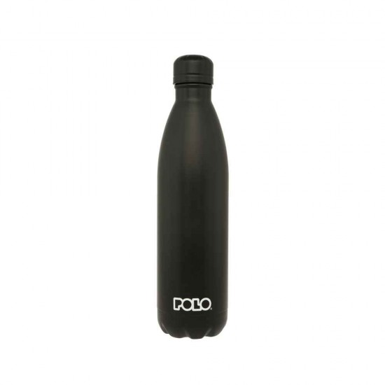Polo Μπουκάλι Θερμός Ανοξείδωτο BPA Free 750ml Μαύρο 94902-2000