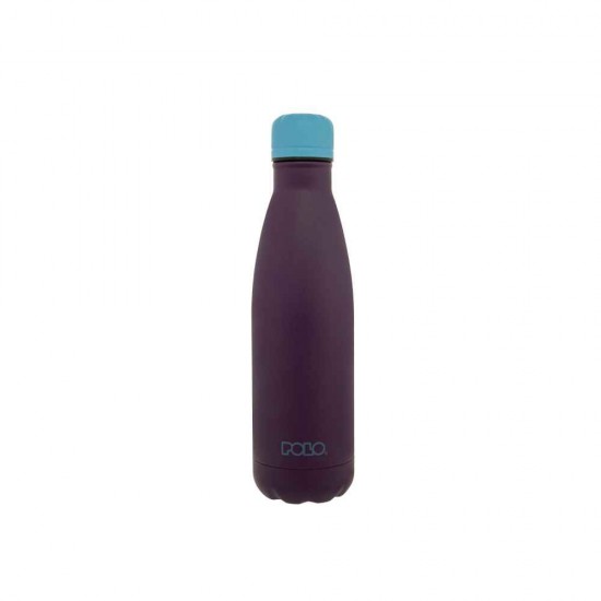 Polo Μπουκάλι Θερμός Ανοξείδωτο 500ml Purple Light Blue 949004-4859