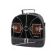 Polo Kid’s Fun II Σχολική Ισοθερμική Θήκη Φαγητού 6lt Μαύρη Basket 26x15x24cm 971003-8423