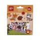APLI Αυτοκόλλητα Ζωάκια Eva Foam Animals 24τμχ AP-18878