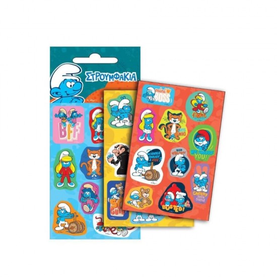 Gim Αυτοκόλλητα Laser Smurfs 770-51110
