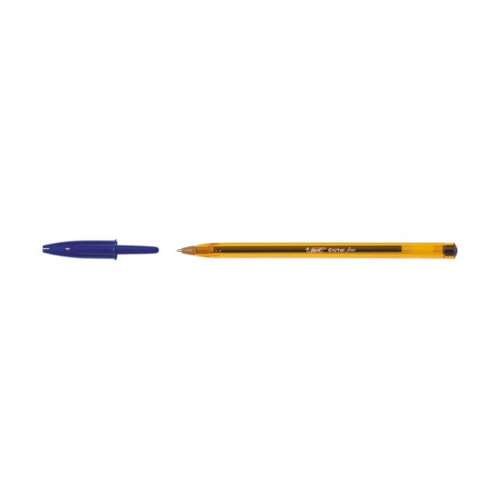 Bic Στυλό Ballpoint Cristal Fine 0.8mm με Μπλε Mελάνι 872730