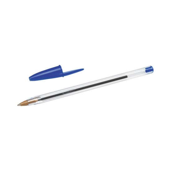Bic Στυλό Ballpoint Cristal Medium 1.0mm με Μπλε Mελάνι 847898