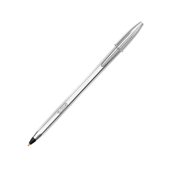Bic Στυλό Ballpoint Cristal Shine 1.0mm με Μαύρο Mελάνι 921339
