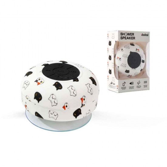 I-Total Cats Ηχείο Bluetooth Λευκό XL2034