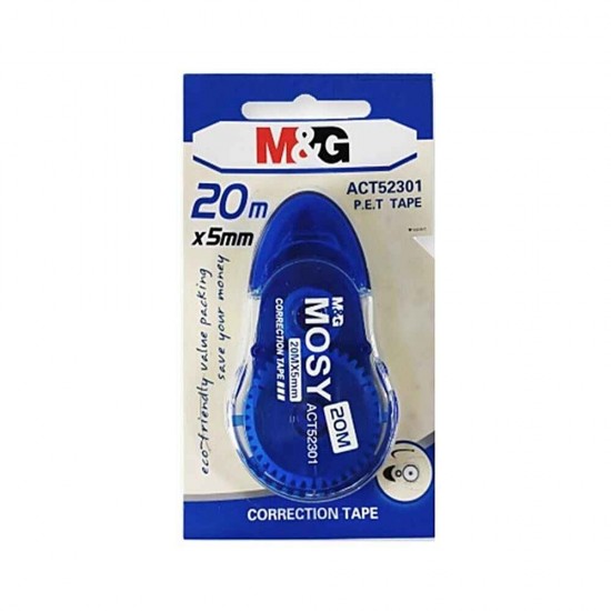 Διορθωτική Ταινία M&G 5mm x 20m Μπλε ACT52371-B